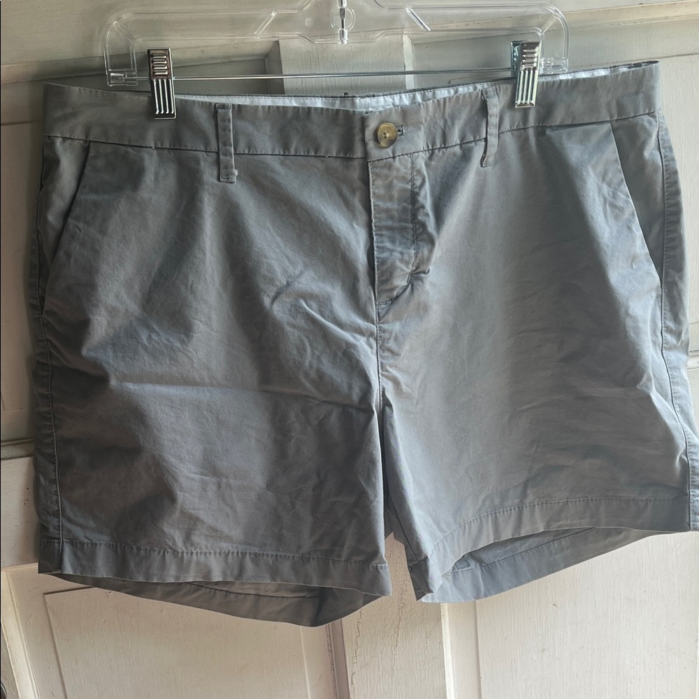 Old Navy Light Gray Shorts and bright pink shorts